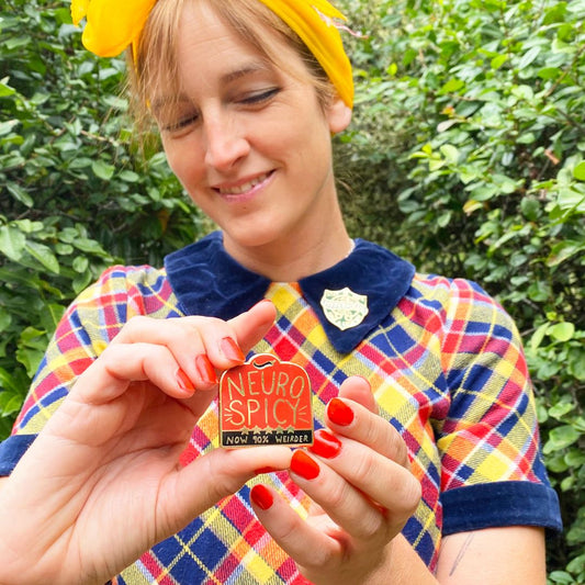 Jubly-Umph Neurospicy Lapel Pin