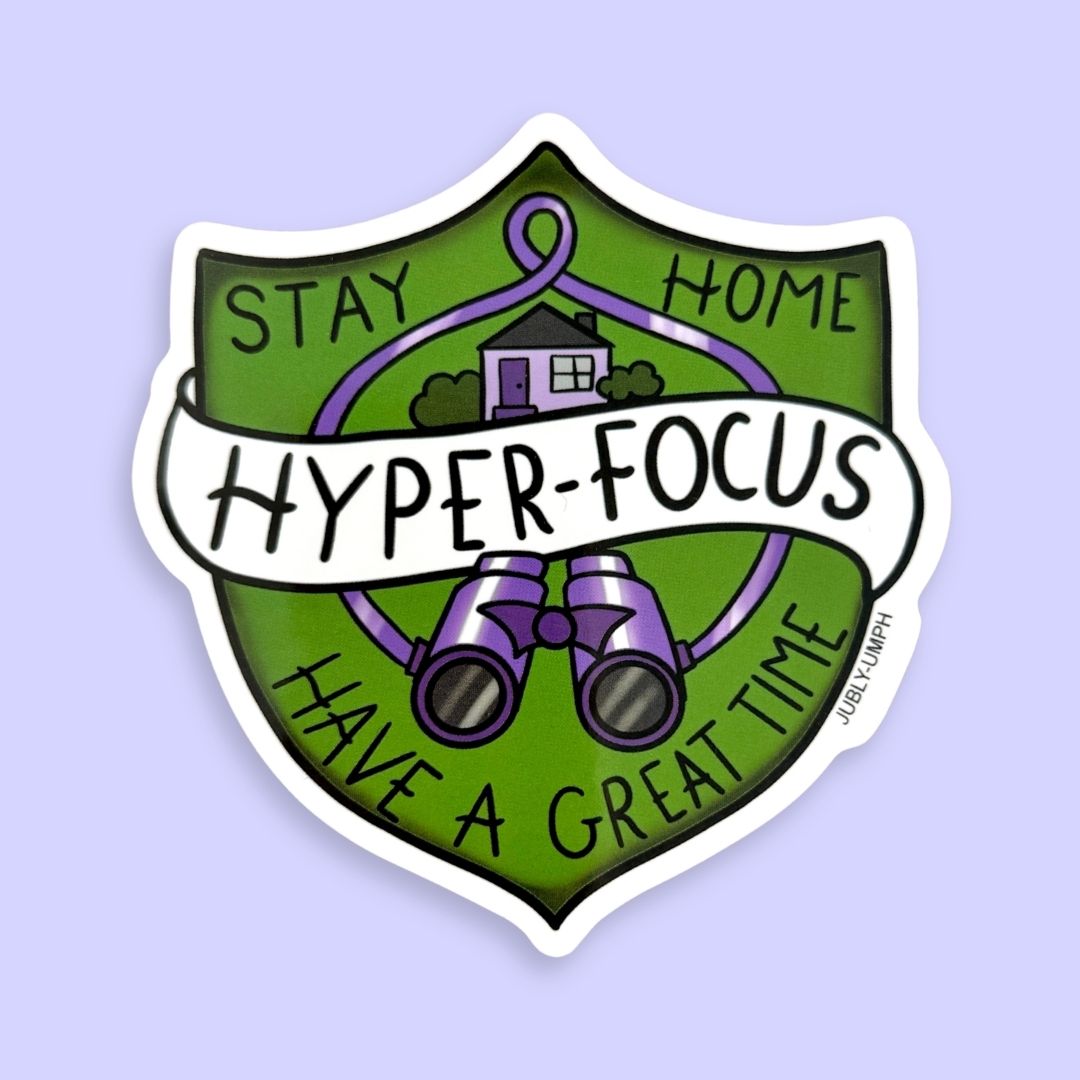 Hyperfocus Sticker