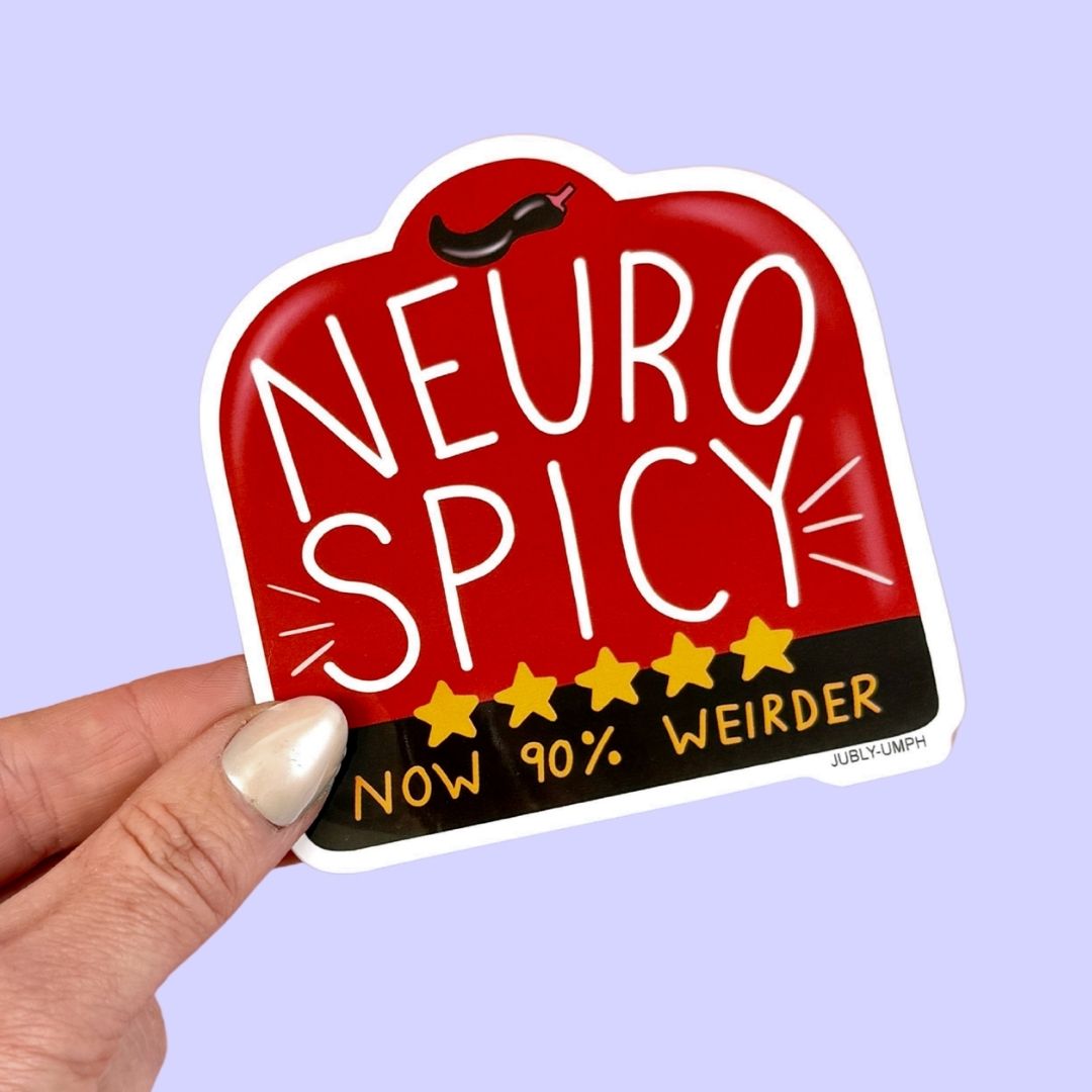 Neurospicy Sticker