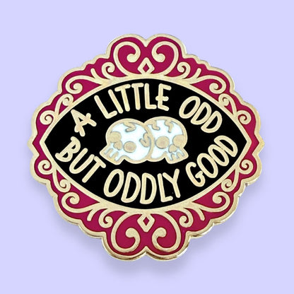 A Little Odd But Oddly Good Lapel Pin