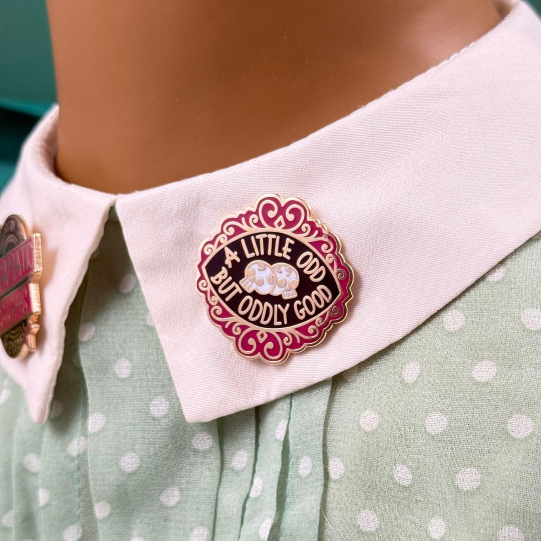 A Little Odd But Oddly Good Lapel Pin