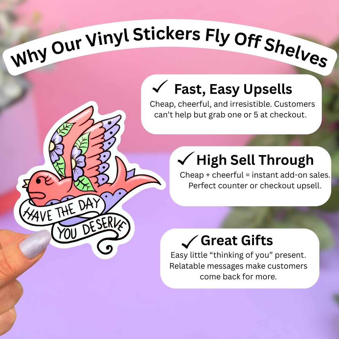 Not Demure Just Hostile Sticker