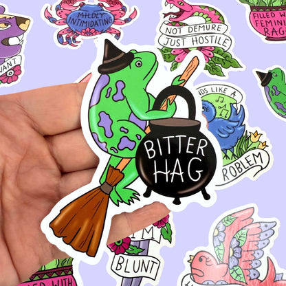 Bitter Hag Sticker
