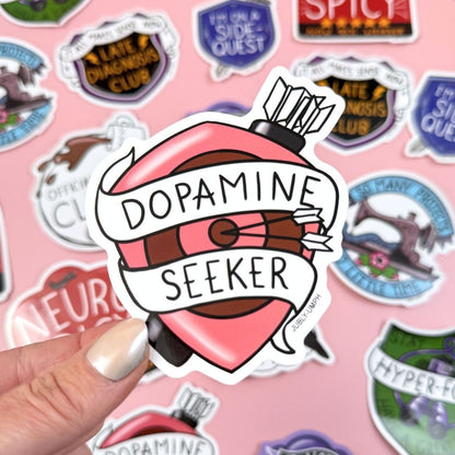 Dopamine Seeker Sticker