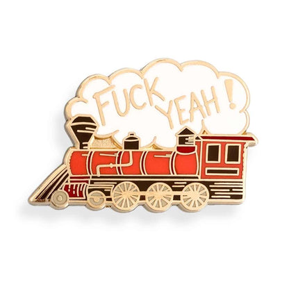 Fuck Yeah Train Lapel Pin