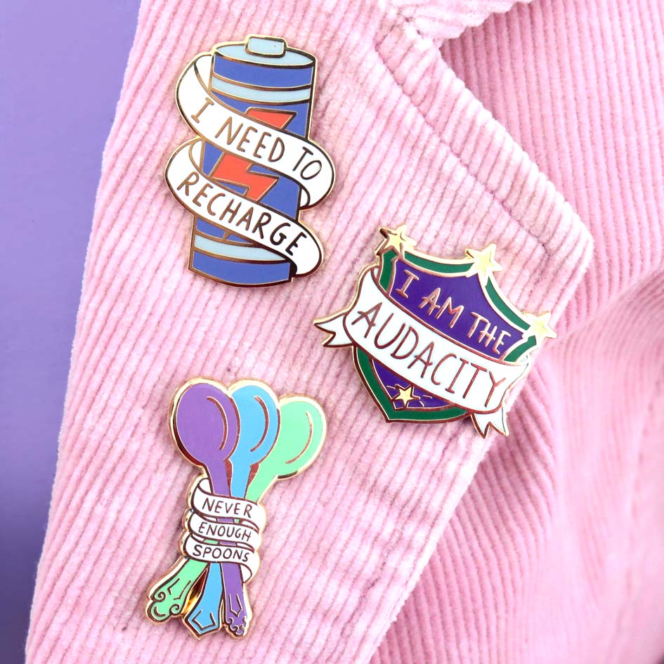 I Need To Recharge Lapel Pin