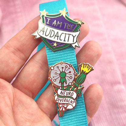 Neuro-divergent Lapel Pin