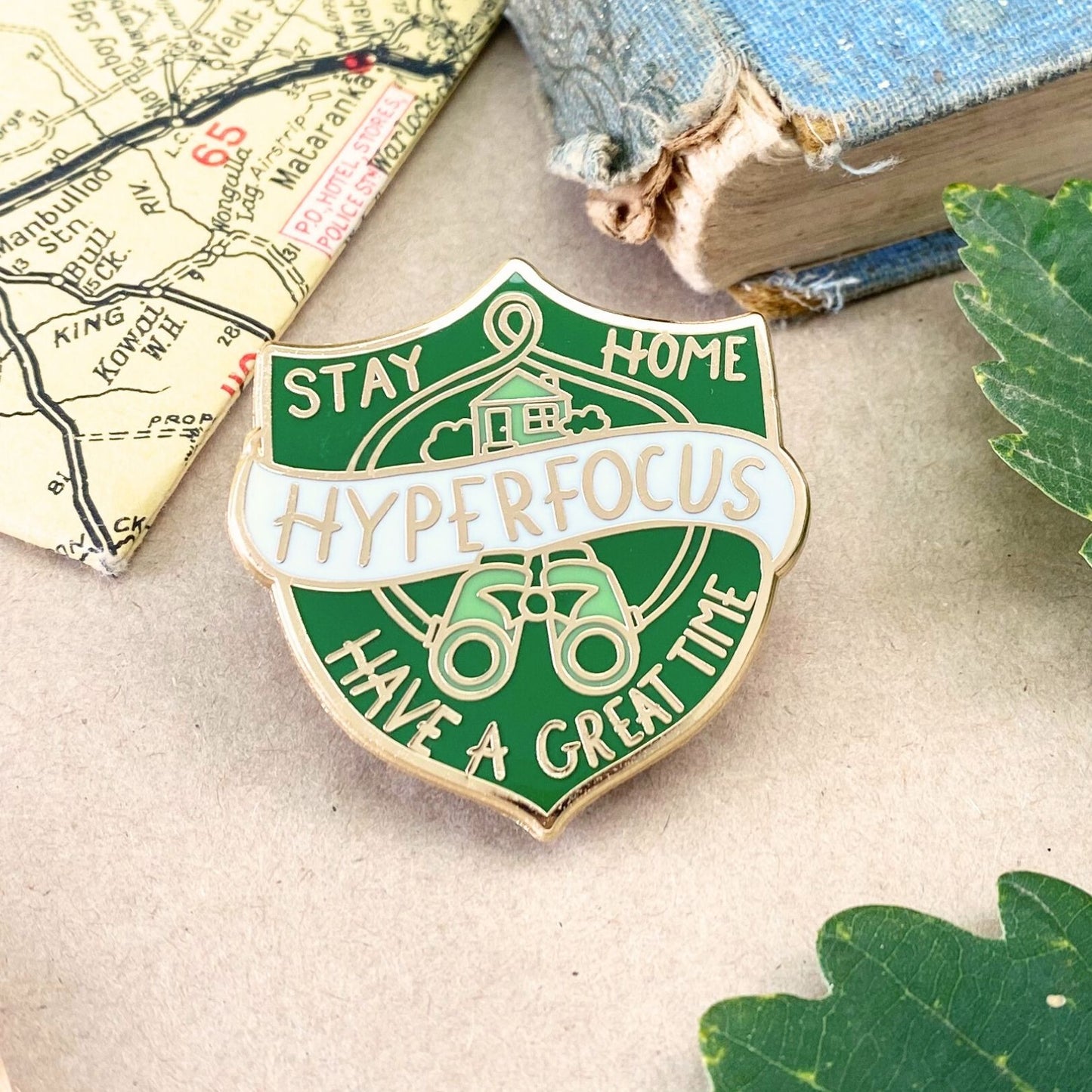 Hyperfocus Lapel Pin