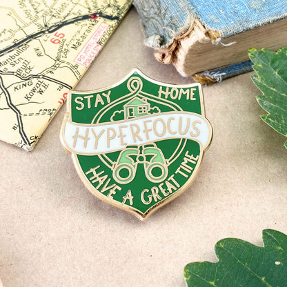Hyperfocus Lapel Pin