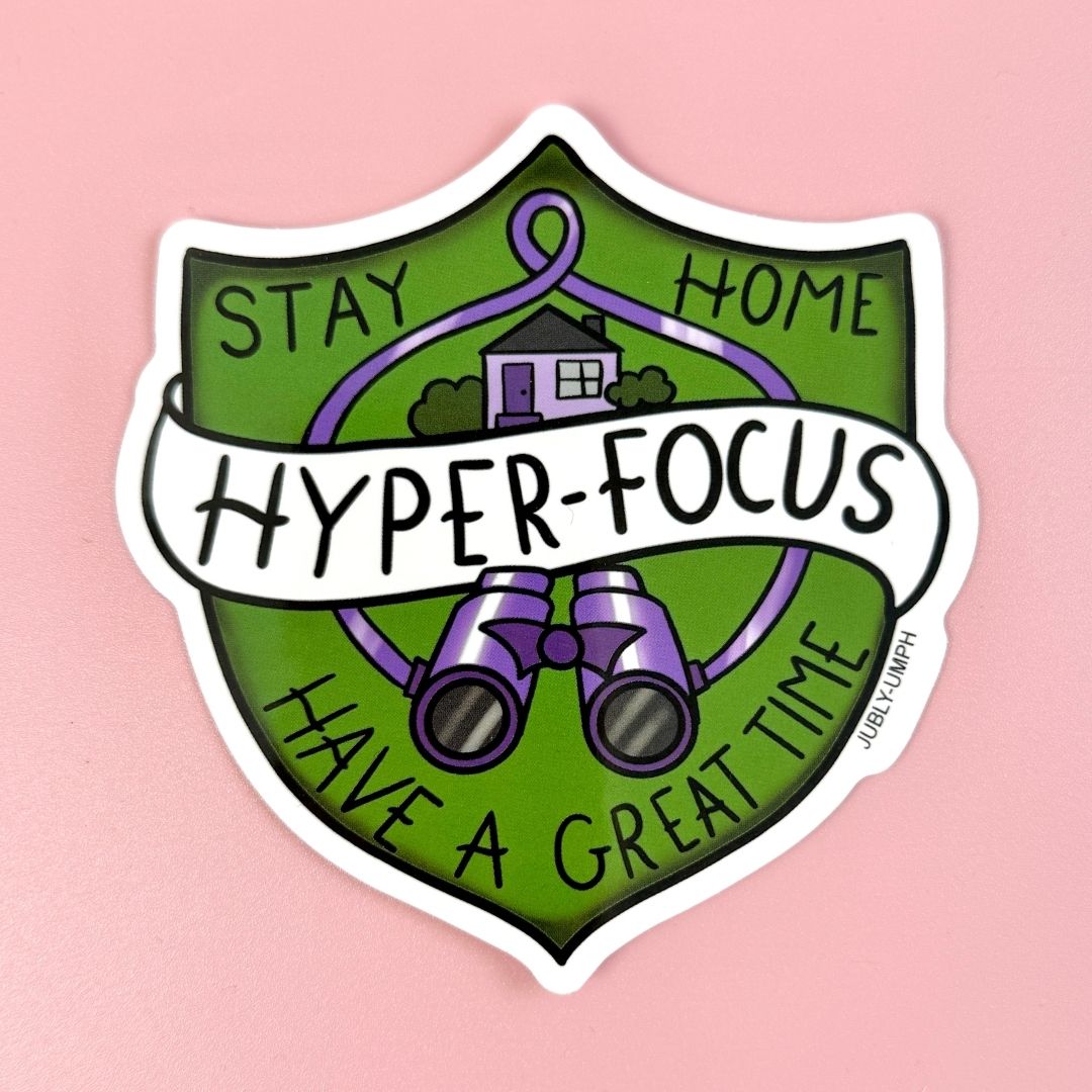 Hyperfocus Sticker