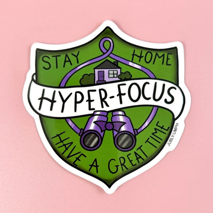 Hyperfocus Sticker