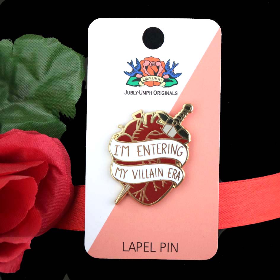 I'm Entering My Villain Era Lapel Pin