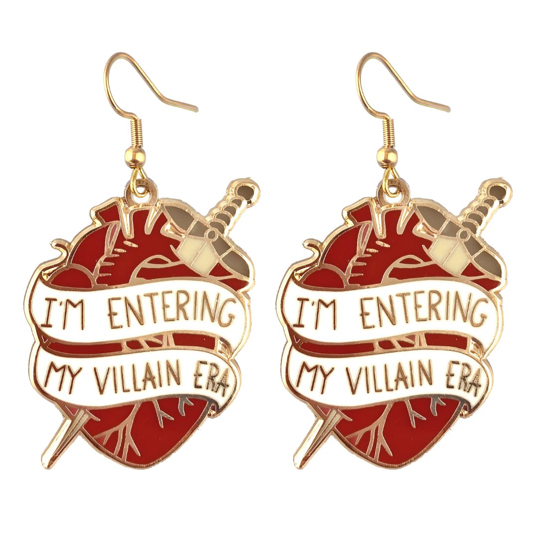 Entering My Villain Era Earrings