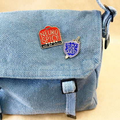 Neuro Spicy Lapel Pin