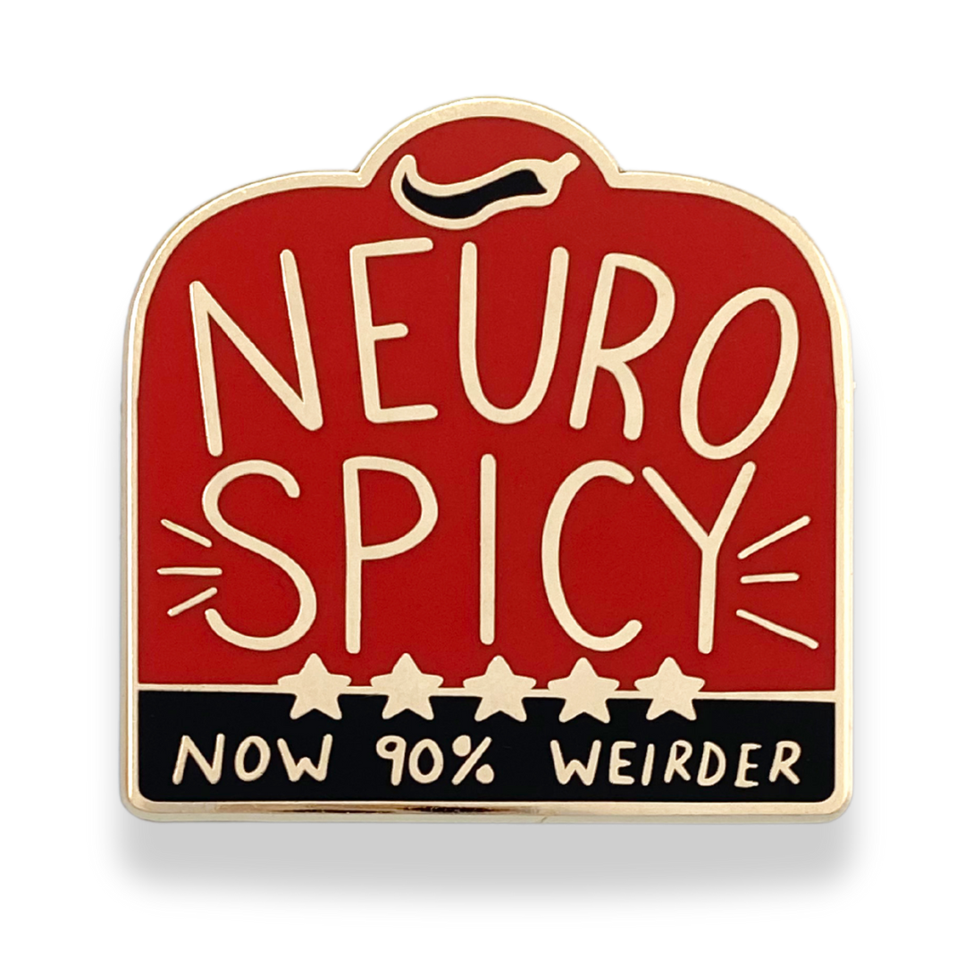 Neuro Spicy Lapel Pin