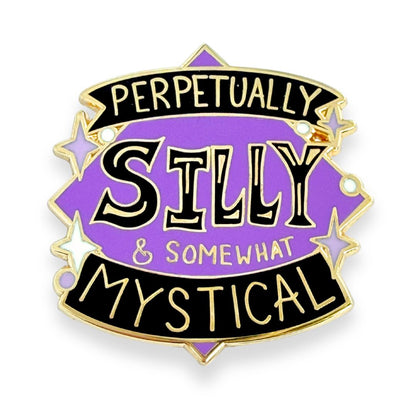 Pin with Perpetually silly & somewhat mystical on a white background