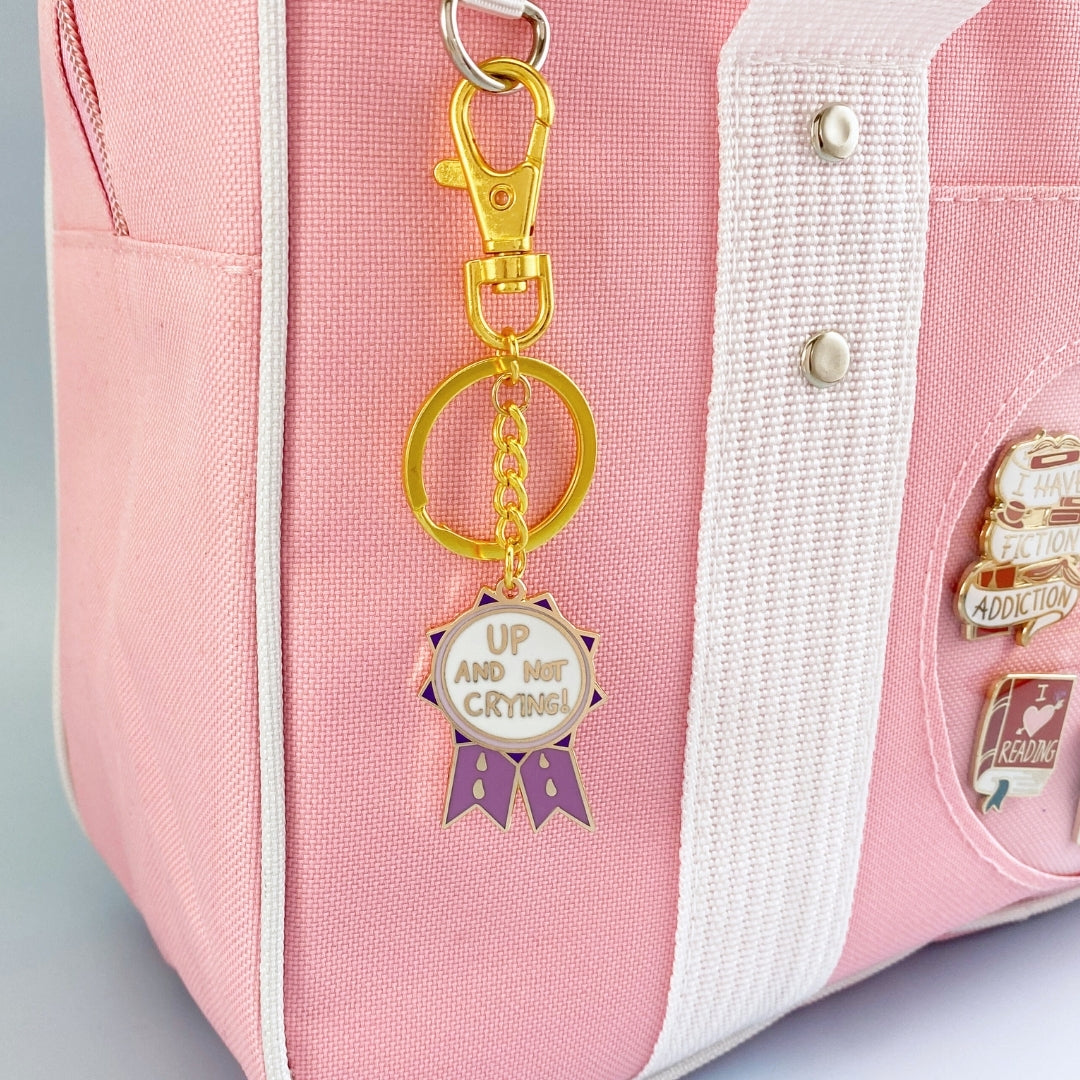 Up And Not Crying Keychain