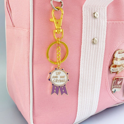 Up And Not Crying Keychain