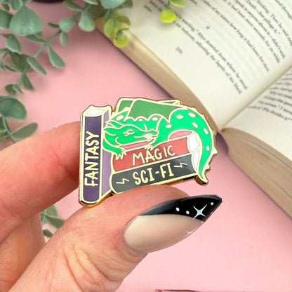 Fantasy Magic Scifi Lapel Pin