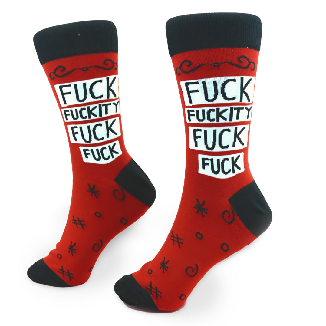 Fuck Fuckity Fuck Fuck Socks - Unisex Medium