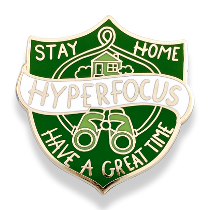 Hyperfocus Lapel Pin