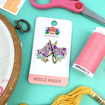 Measure Twice Cuss Once Needle Minder