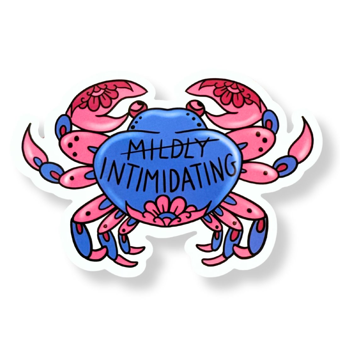 Intimidating Sticker
