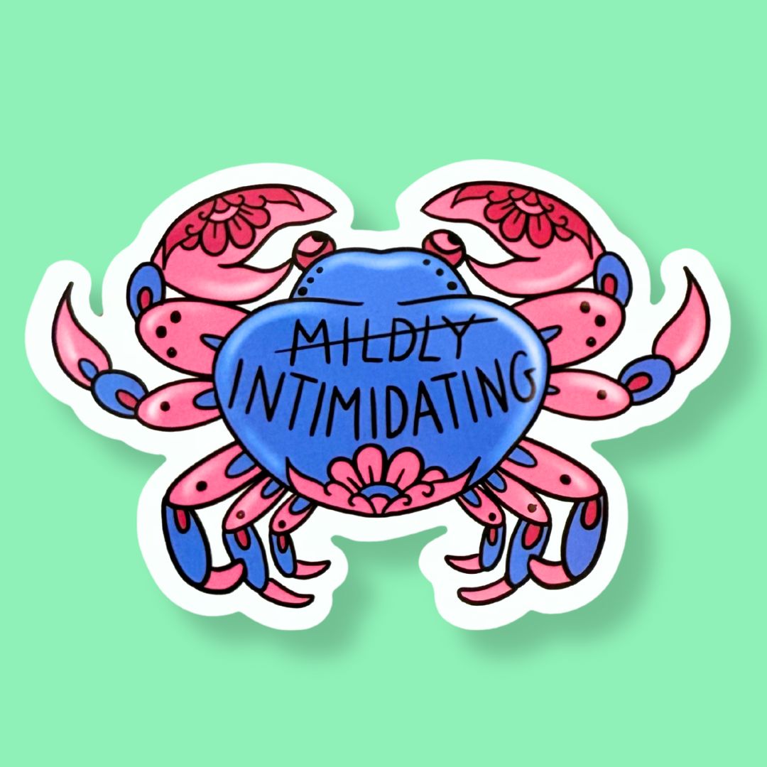 Intimidating Sticker