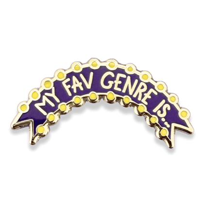 My Fav Genre Is Lapel Pin