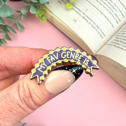 My Fav Genre Is Lapel Pin