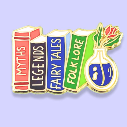 Myths Legends Fairy Tales Folklore Lapel Pin