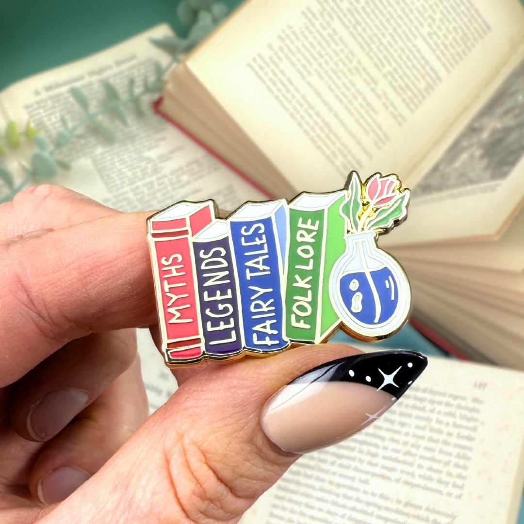 Myths Legends Fairy Tales Folklore Lapel Pin