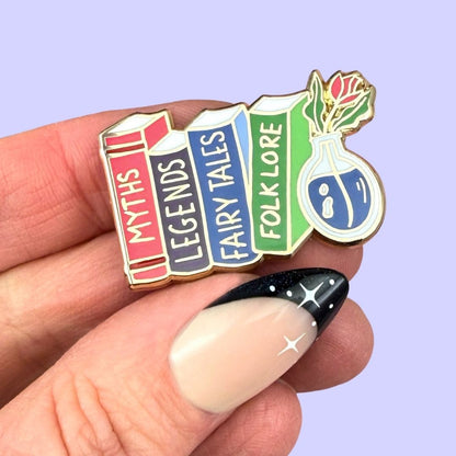 Myths Legends Fairy Tales Folklore Lapel Pin