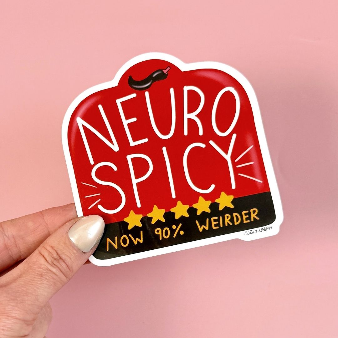 Neurospicy Sticker