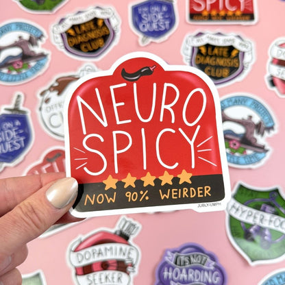 Neurospicy Sticker