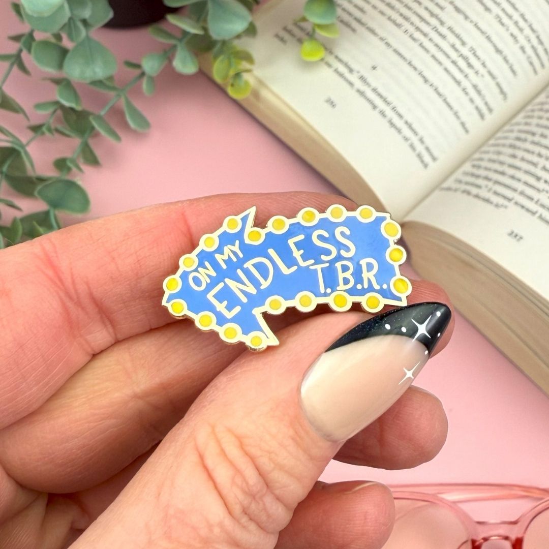 On My Endless TBR Lapel Pin