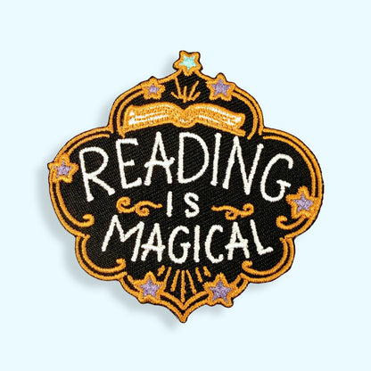 Reading Is Magical Embroidered Patch