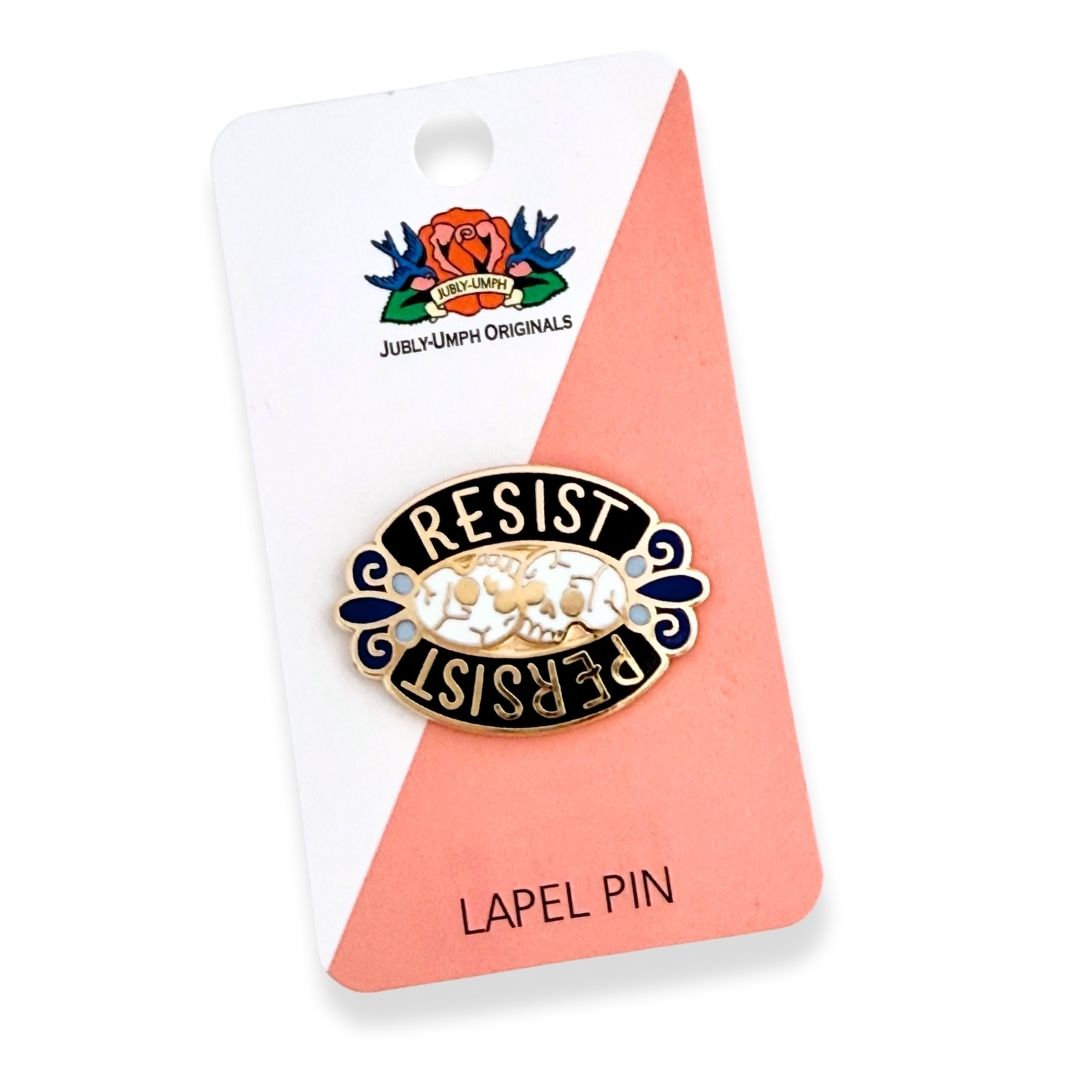 Persist Resist Lapel Pin