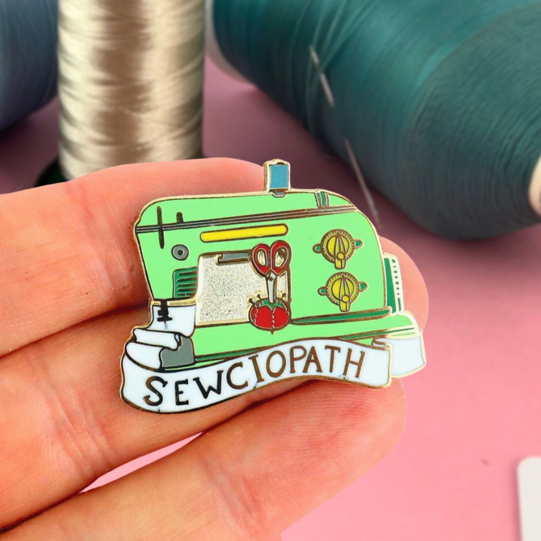 Sewciopath Lapel Pin