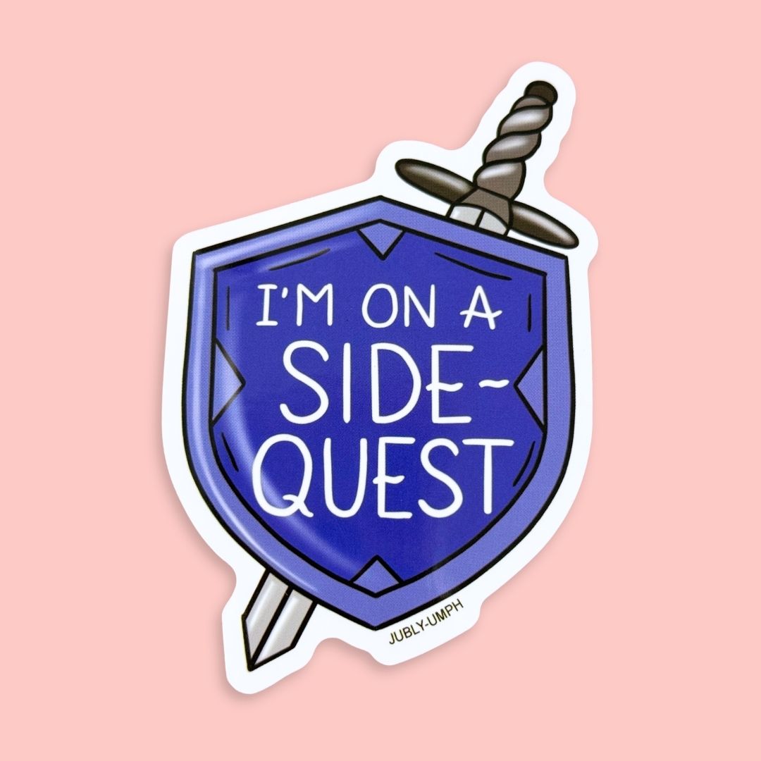 I'm On A Side Quest Sticker