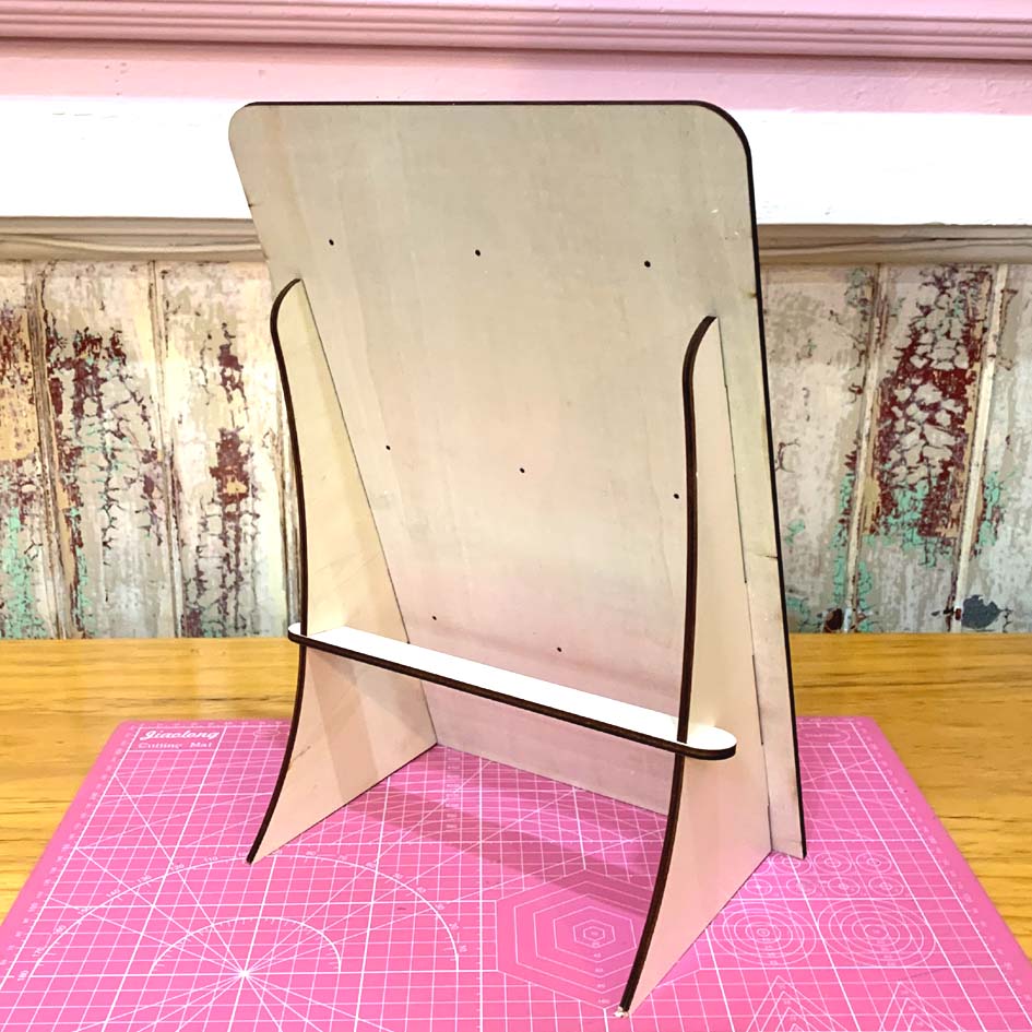 Wooden Lapel Pin Display Stand