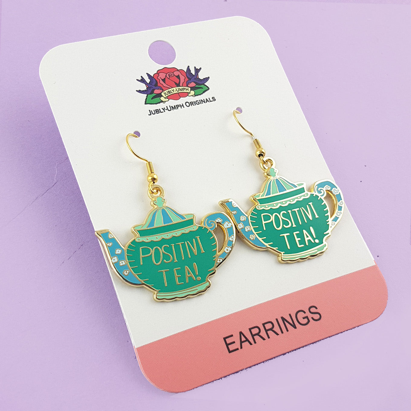 Positivi-Tea-Pot Earrings