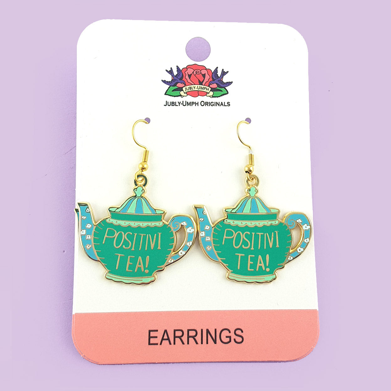 Positivi-Tea-Pot Earrings